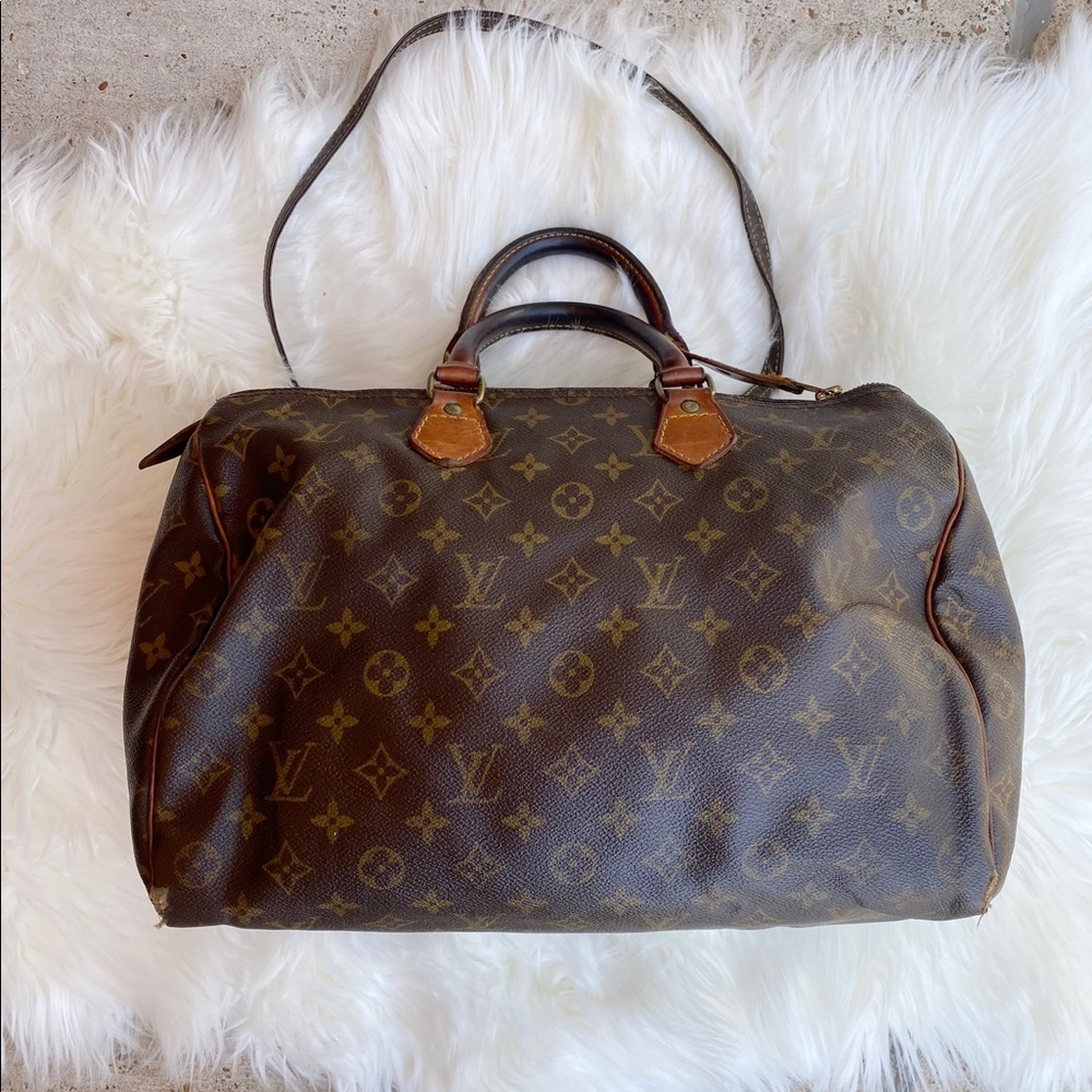 LV Louis Vuitton vintage monogram speedy 40